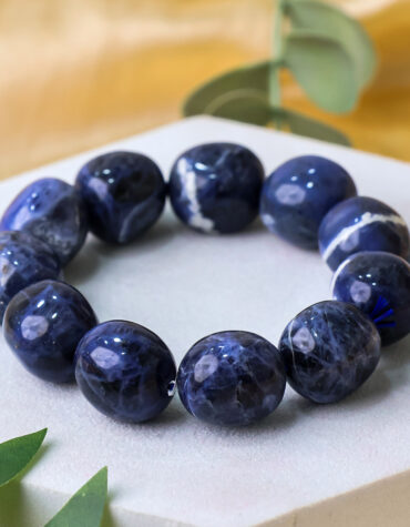sodalite tumble bracelet