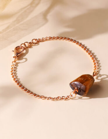 Tiger-Eye-Single-Tumble-Bracelet-Shubhanjali-Store