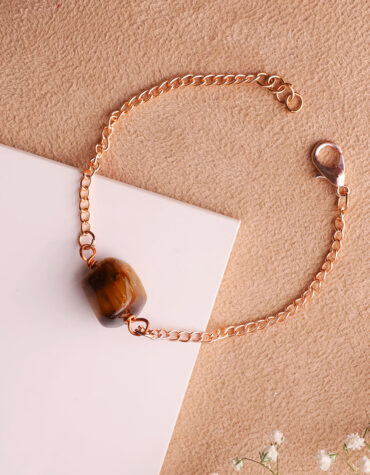 Tiger-Eye-Single-Tumble-Bracelet-Shubhanjali-Store