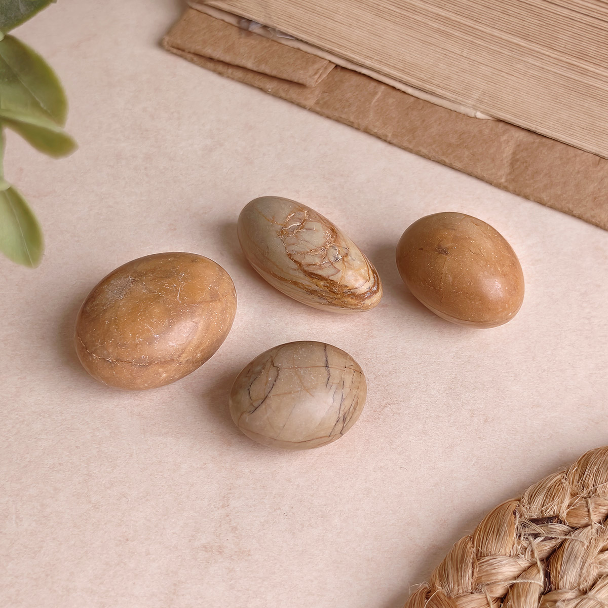 Walnut Jasper Tumble-Shubhanjali Store (2) walnut jasper tumble