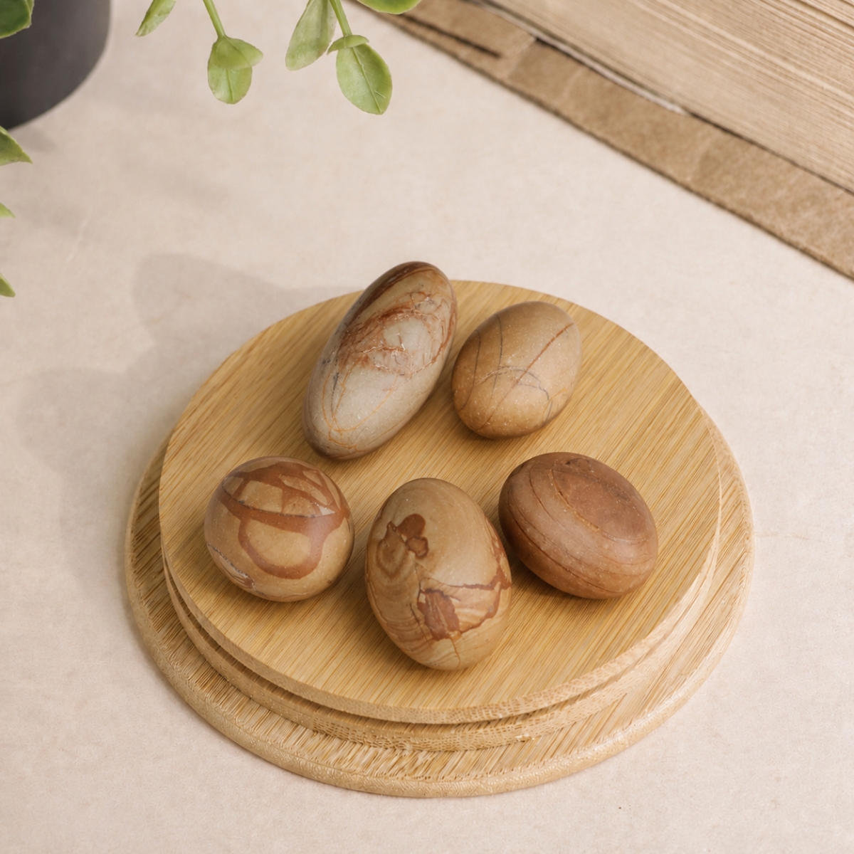 Walnut Jasper Tumble-Shubhanjali Store (4) walnut jasper tumble