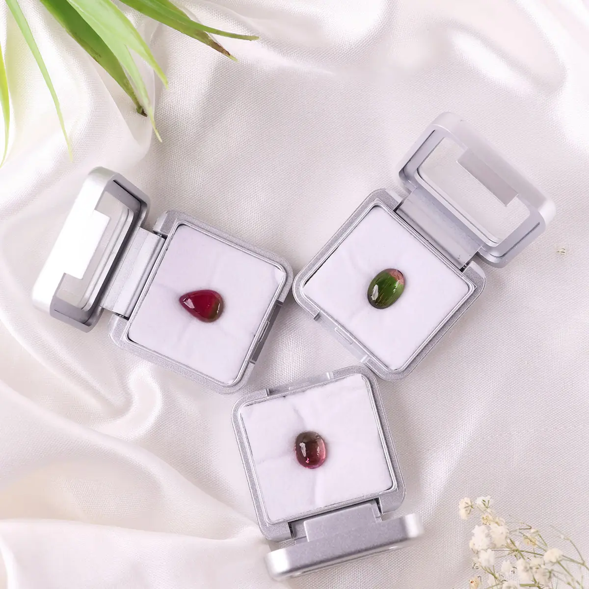 Watermelon Tourmaline Cab