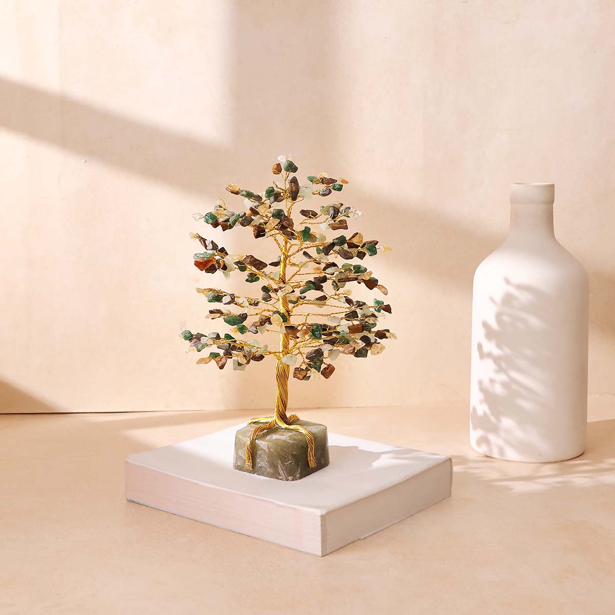 Wealth Tree 300B On Green Aventurine Raw (3)