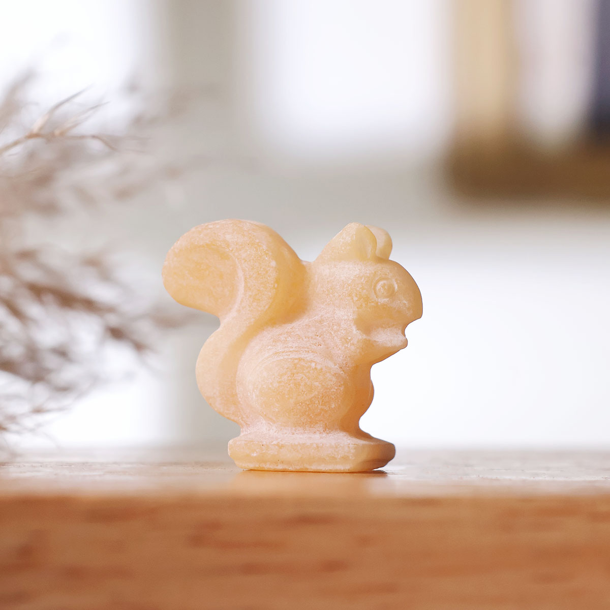 Yellow Calcite Squirrel 1 Inch (4)