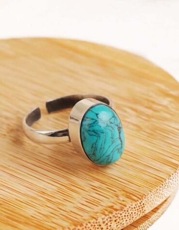 Firoza Oval Ring Shubhanjali Store