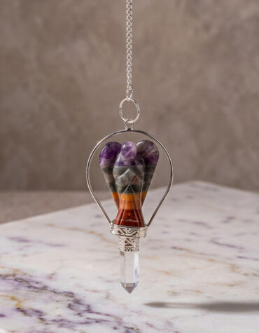 7 chakra angel pendulum