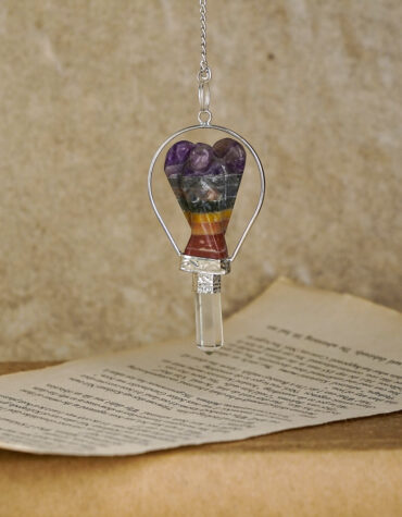 7 chakra angel pendulum