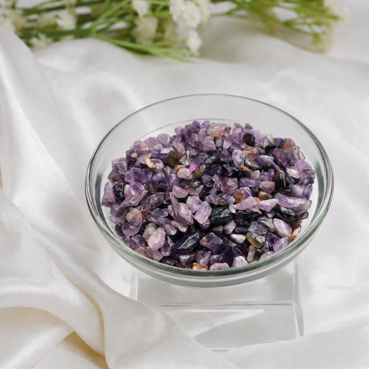 Amethyst Chips Stone HQ-Shubhanjali Store (1) amethyst chips stone hq