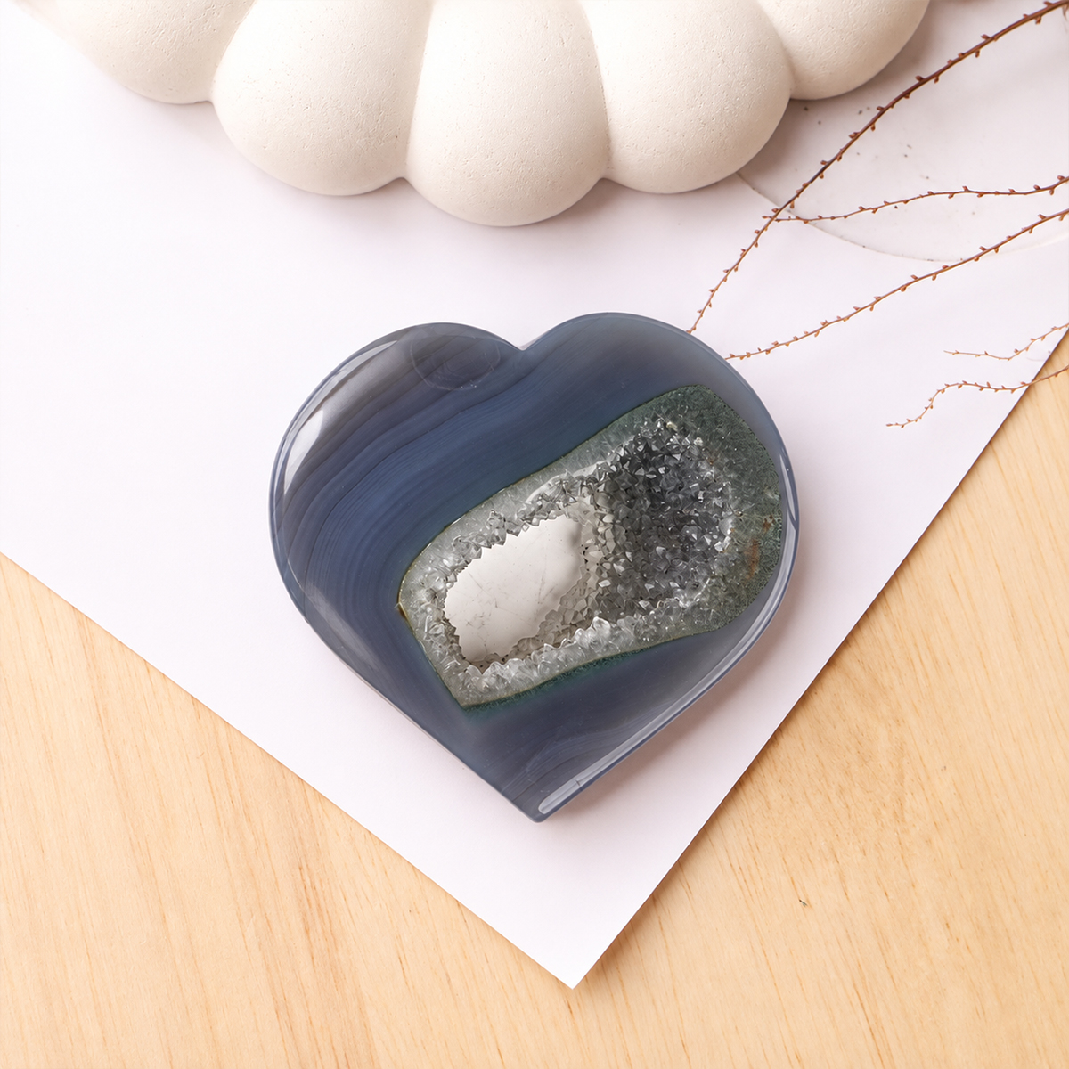 Amethyst Druzy Heart-Shubhanjali Store (4) amethyst druzy heart