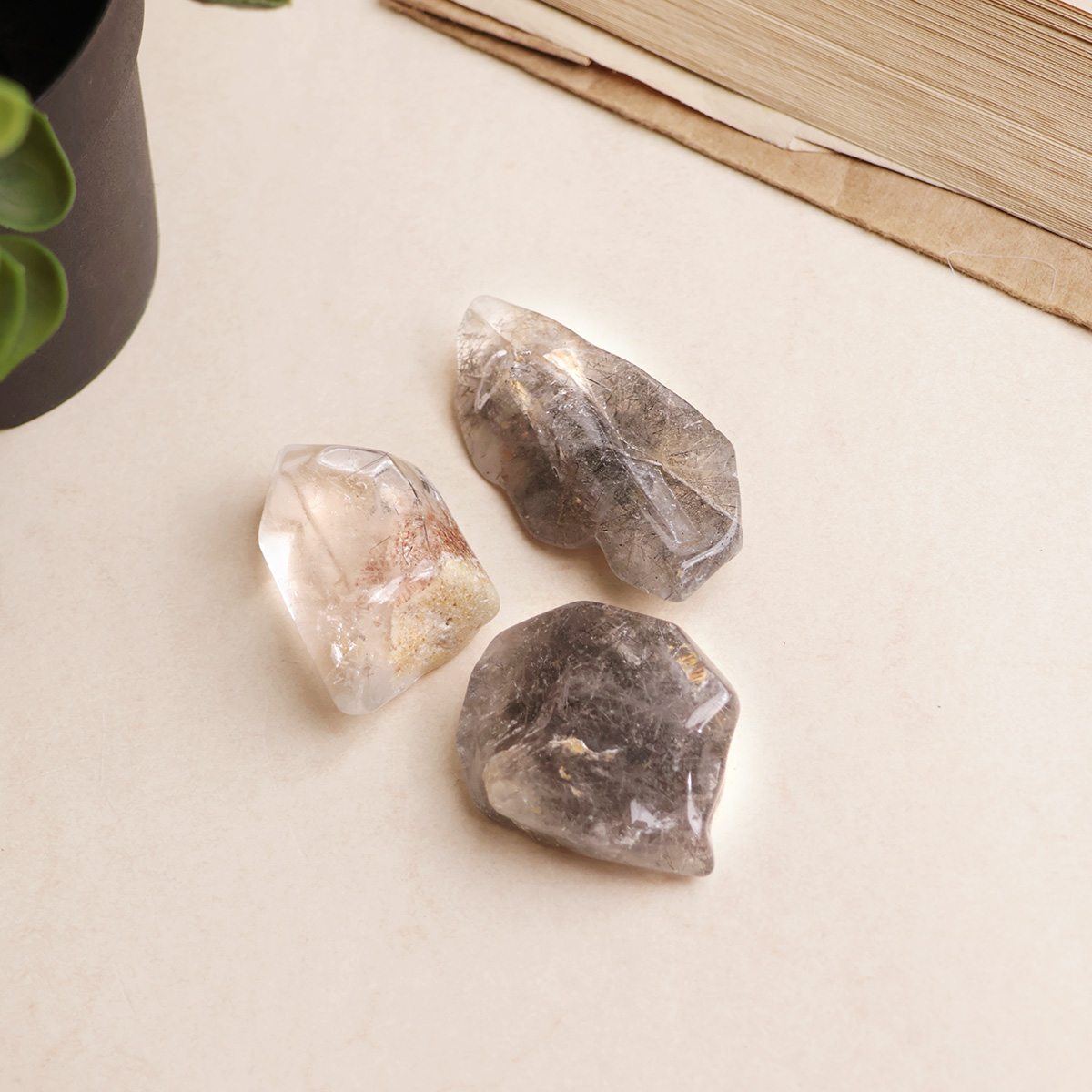 Amphybole Garden Quartz Tumble-Shubhanjali Store (3) amphybole garden quartz tumble