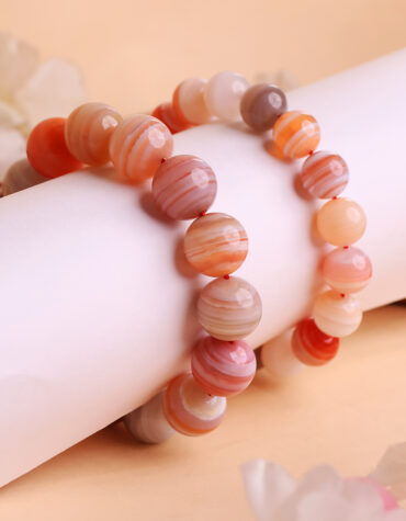 banded agate bracelet