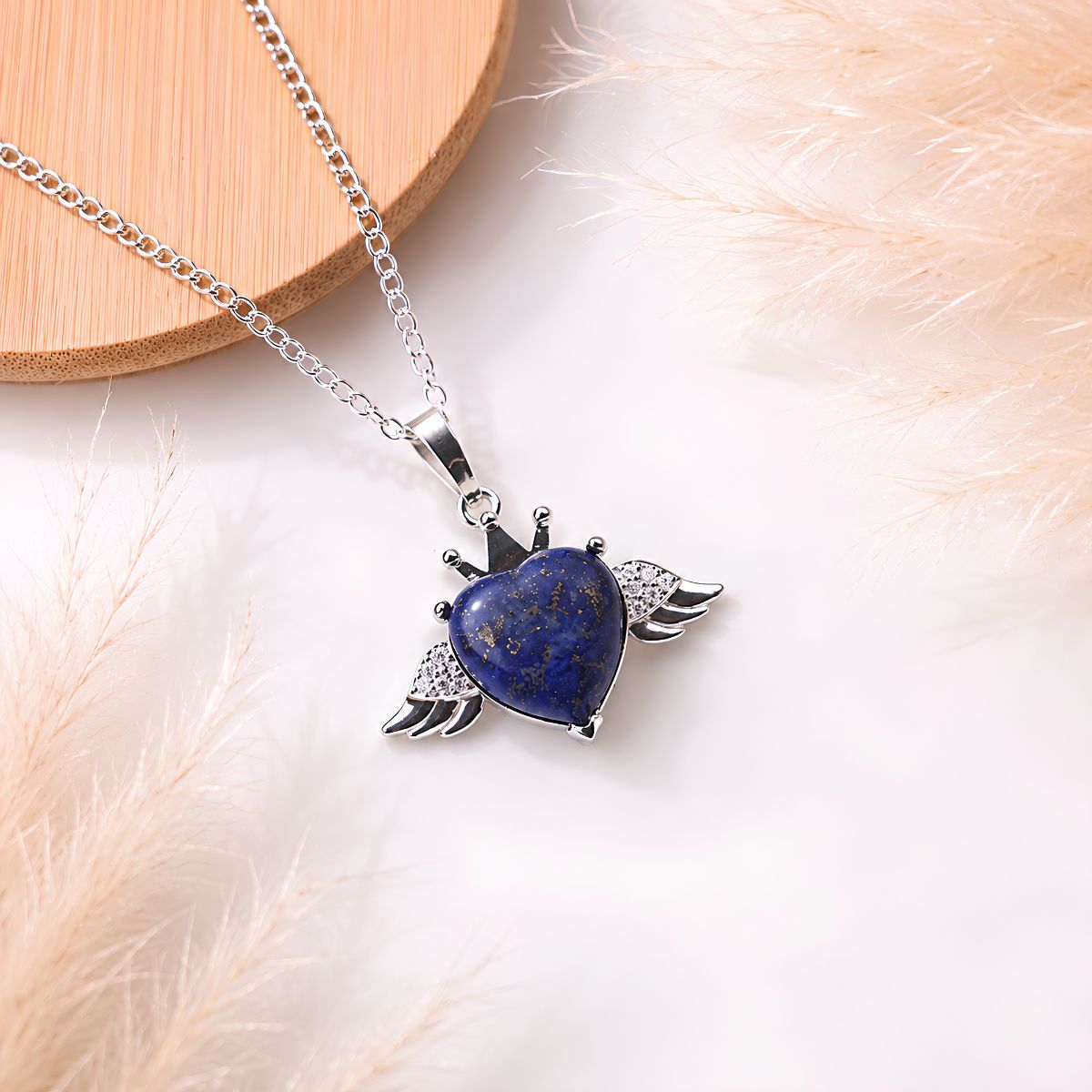 Benefits of Flying Heart Pendant (1) benefits of flying heart pendant lapis