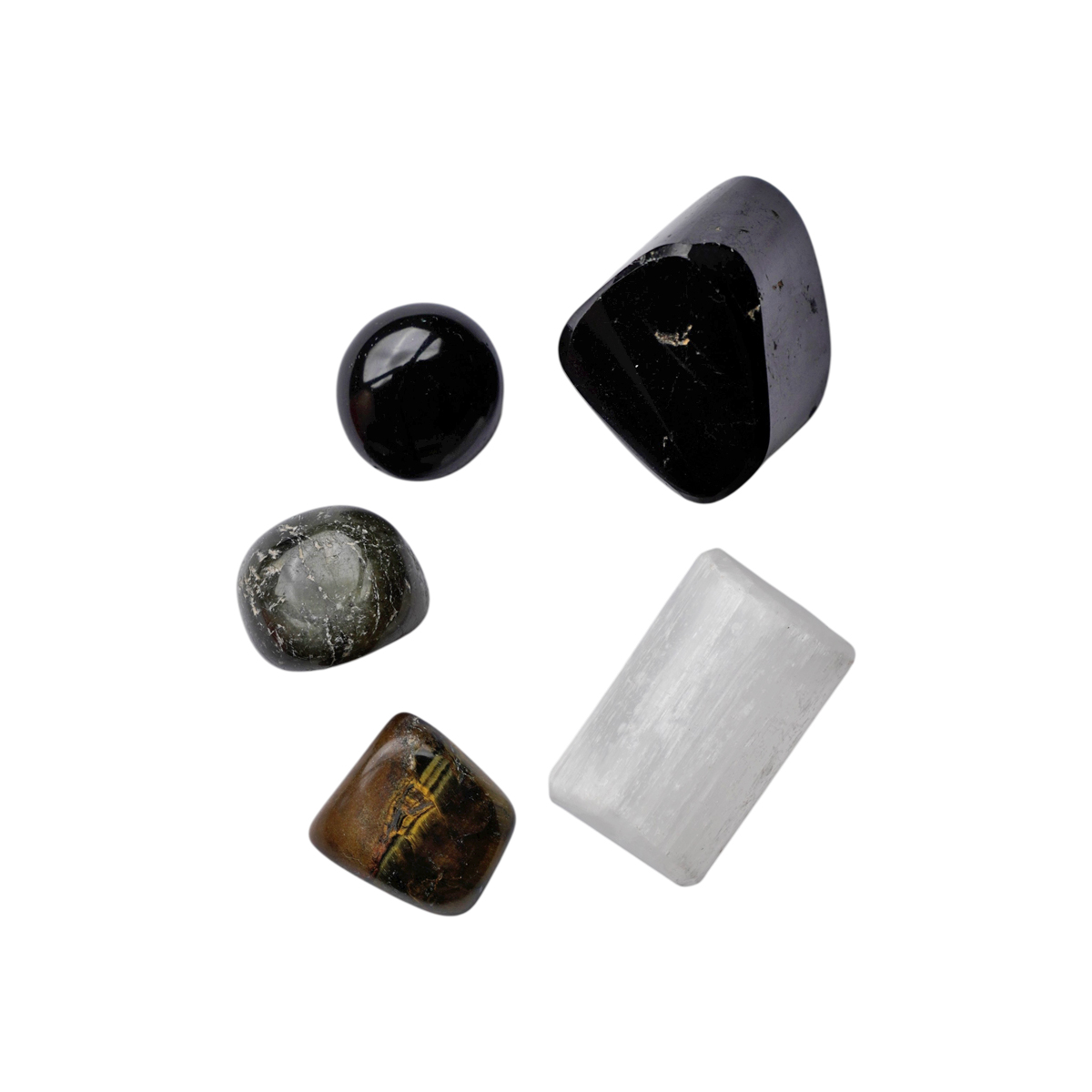 Black Magic Protection Tumble Set - Shubhanjali Store (3) black magic protection tumble set