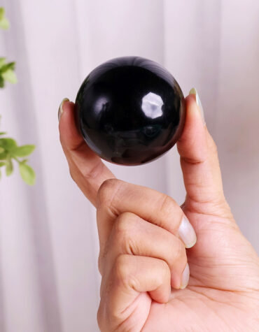 black obsidian ball