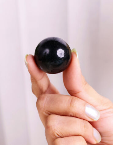 black obsidian ball