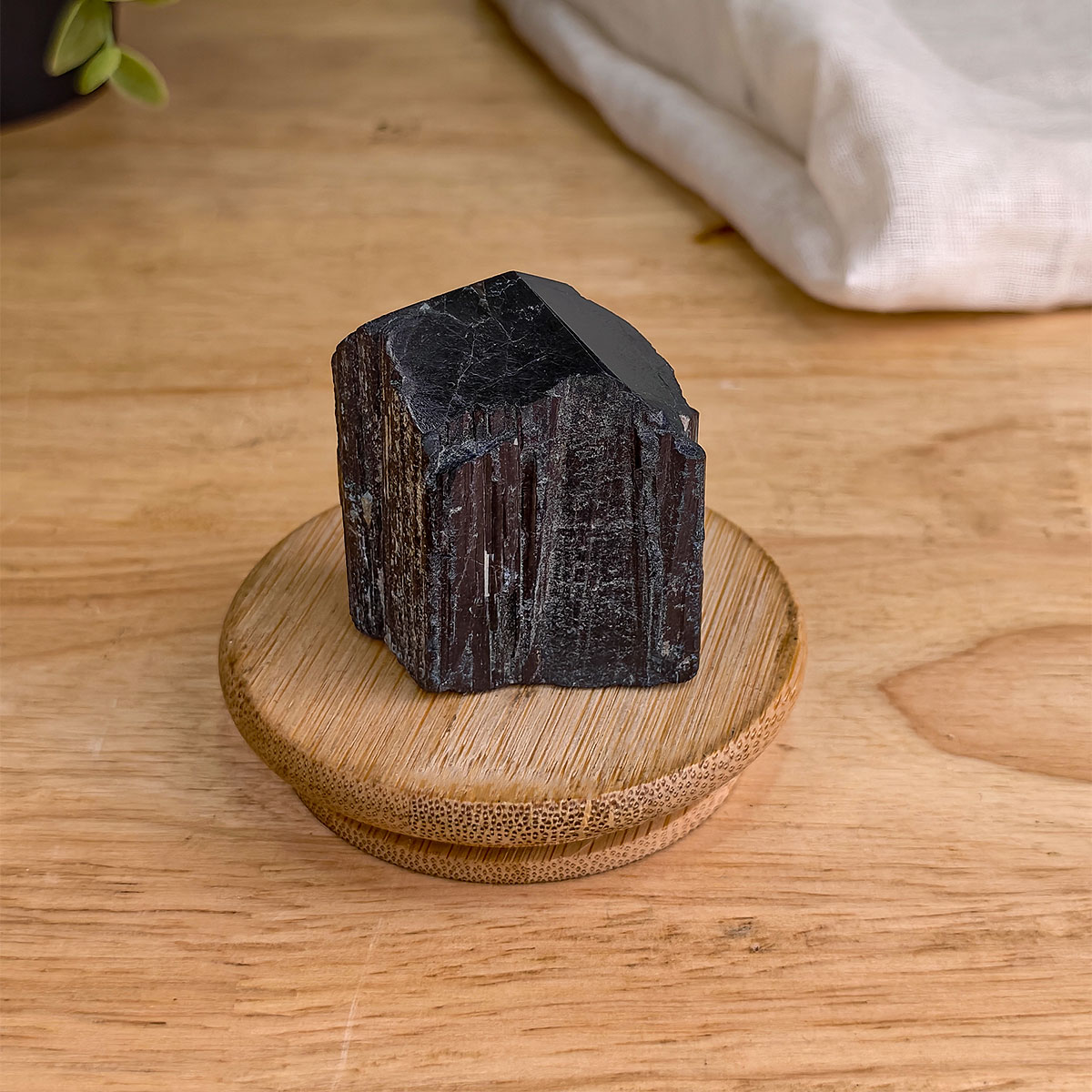 Black Tourmaline Raw point-Shubhanjali Store (7) black tourmaline raw point