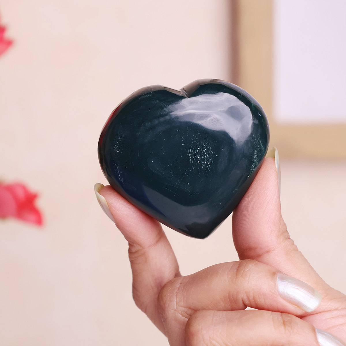 Blood Stone Heart- Shubhanjali Store (3) blood stone heart