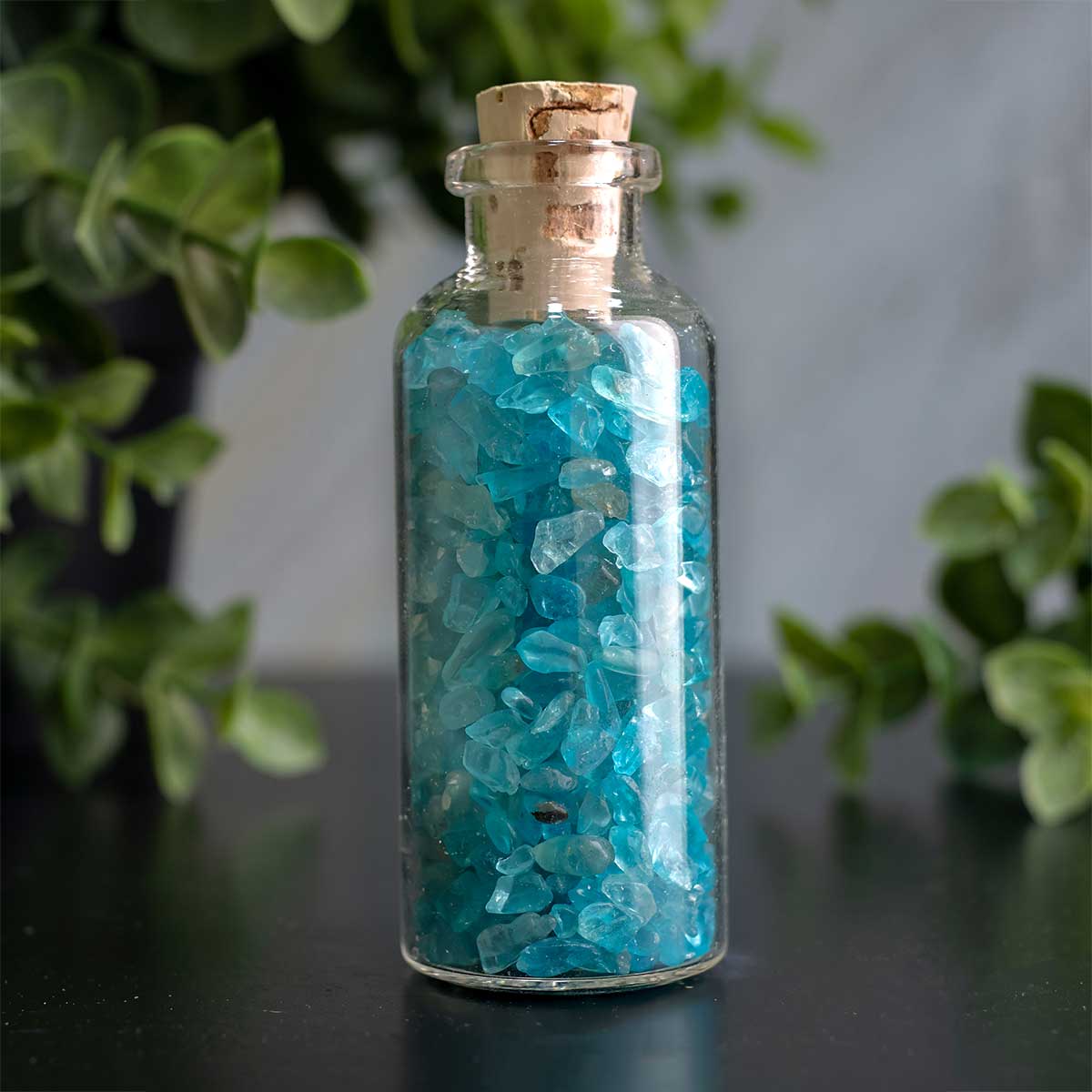 Blue Apatite Chips Jaar-Shubahnjali store (3) blue apatite chips jaar