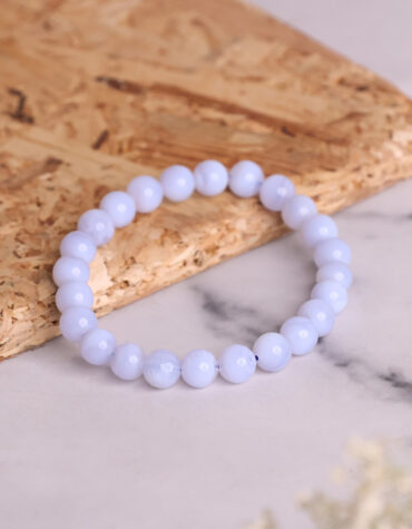 blue lace agate bracelet