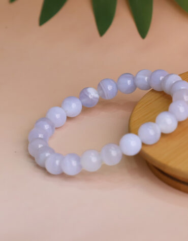 blue lace agate bracelet
