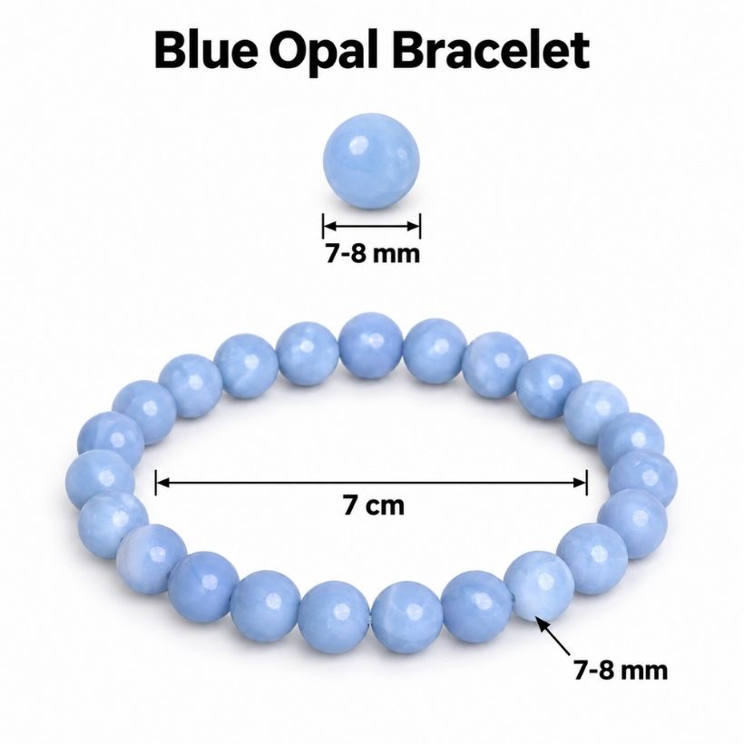 Blue Opal Bracelet (2) blue opal bracelet