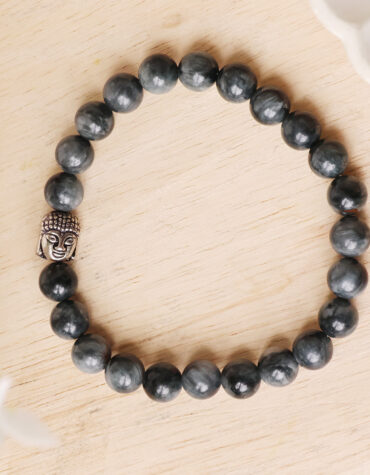 cats eye buddha bracelet 8 mm