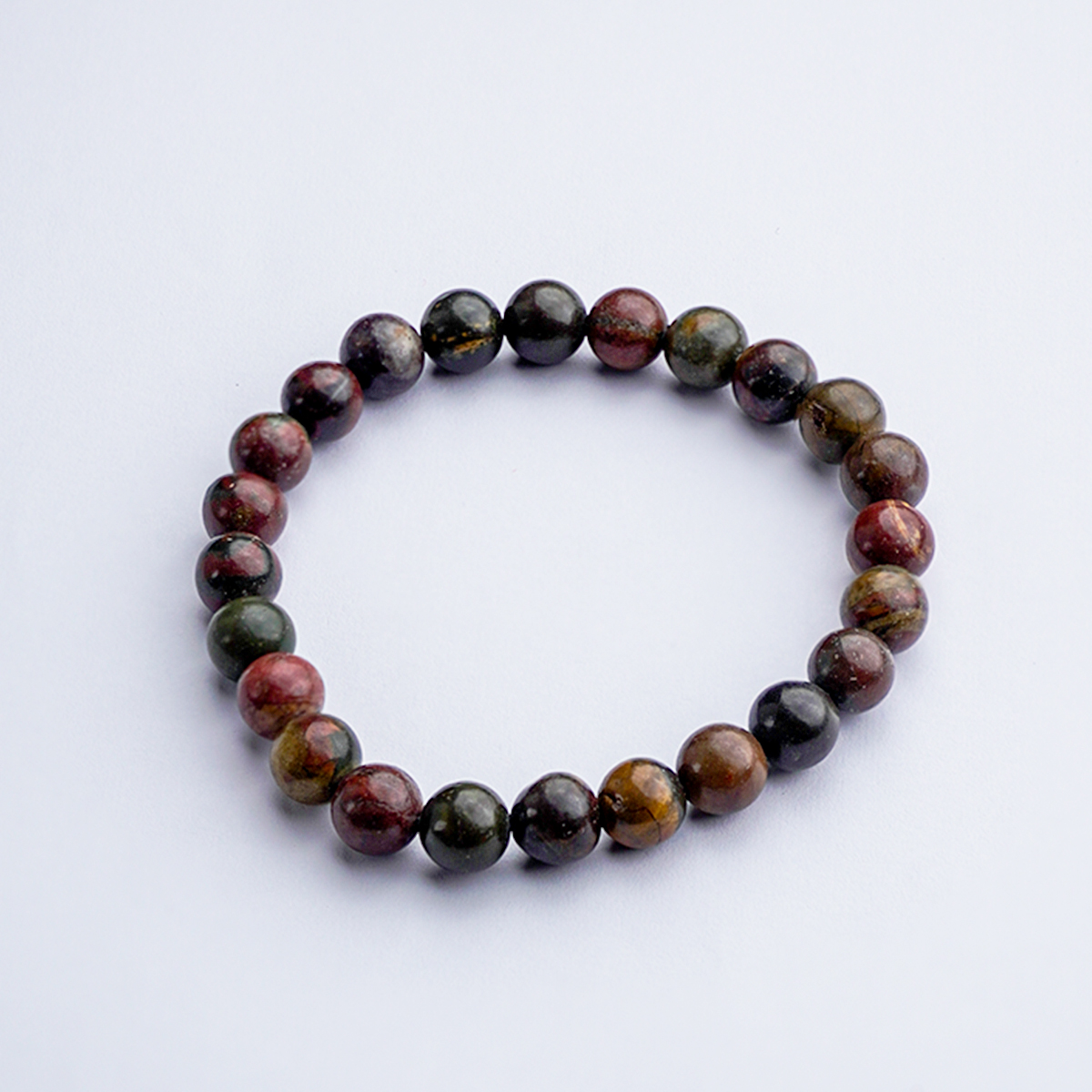 Cherry Creek Jasper Bracelet-Shubhanjali Store (3) cherry creek jasper bracelet 8mm