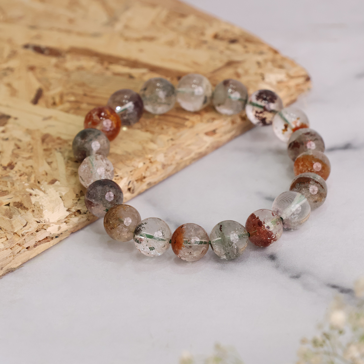 Colorful Lodolite Bracelet-Shubhanjali Store (1) colorful lodolite bracelet