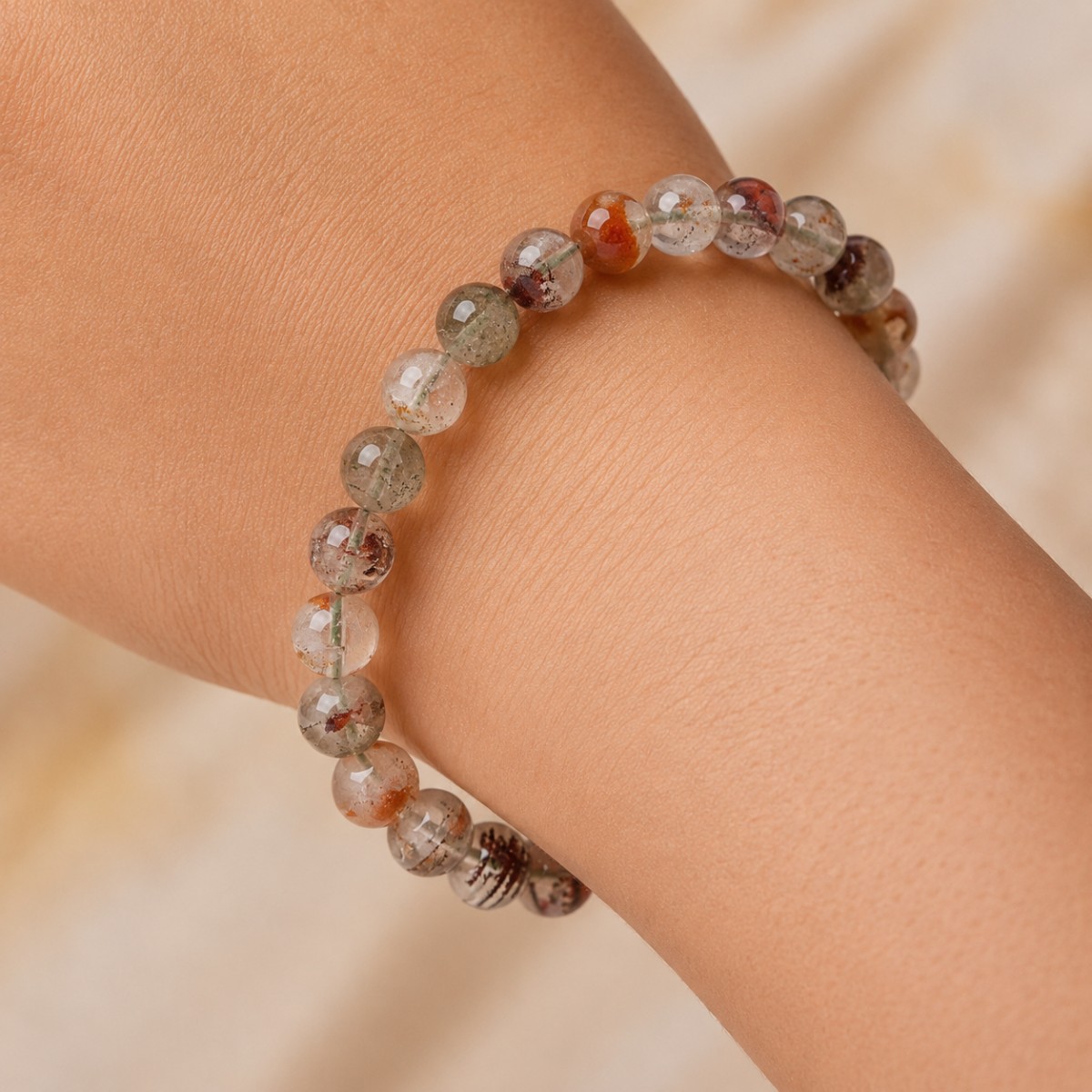 Colorful Lodolite Bracelet-Shubhanjali Store (2) colorful lodolite bracelet