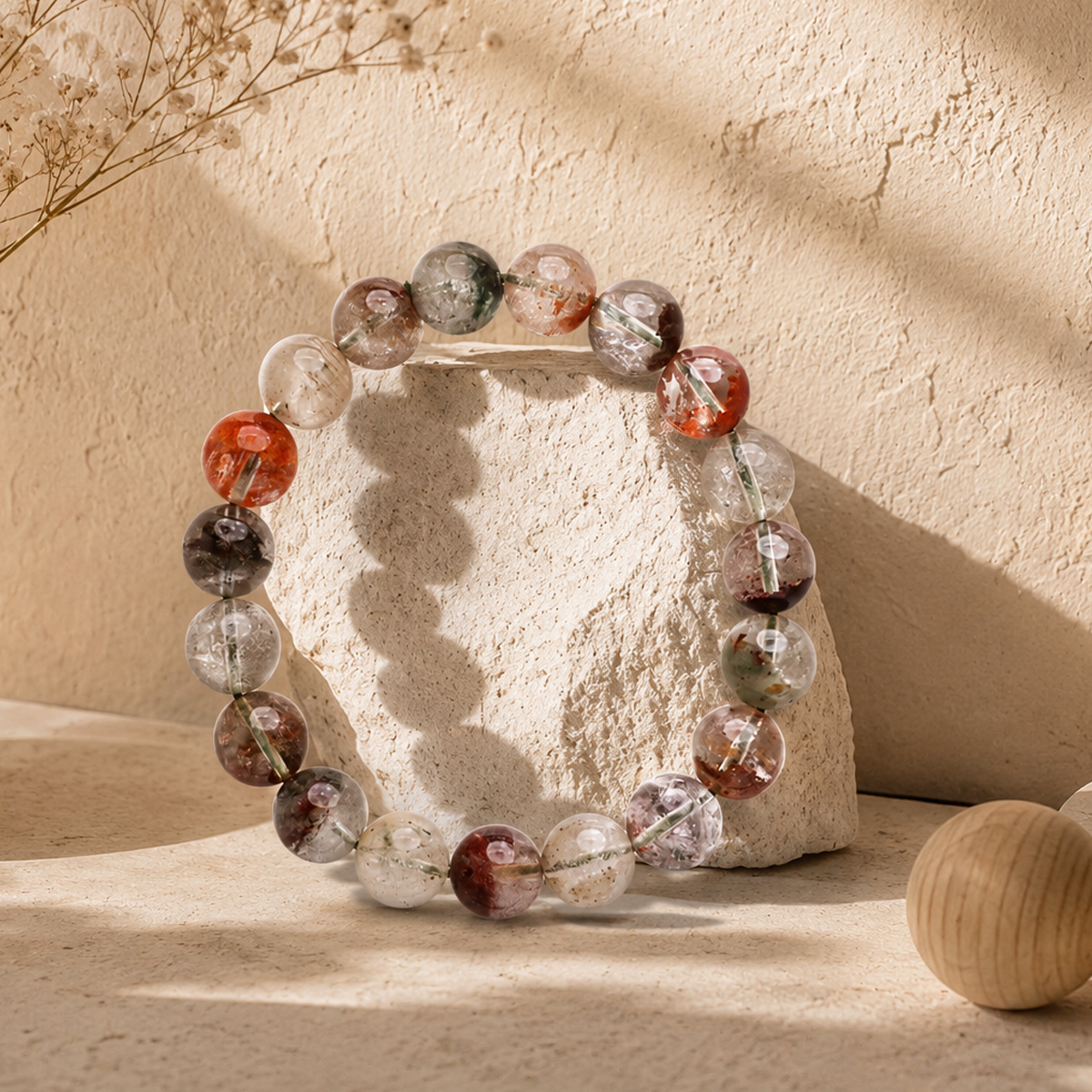 Colorful Lodolite Bracelet-Shubhanjali Store (3) colorful lodolite bracelet