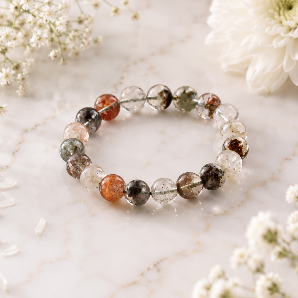 Colorful Lodolite Bracelet-Shubhanjali Store (4) colorful lodolite bracelet