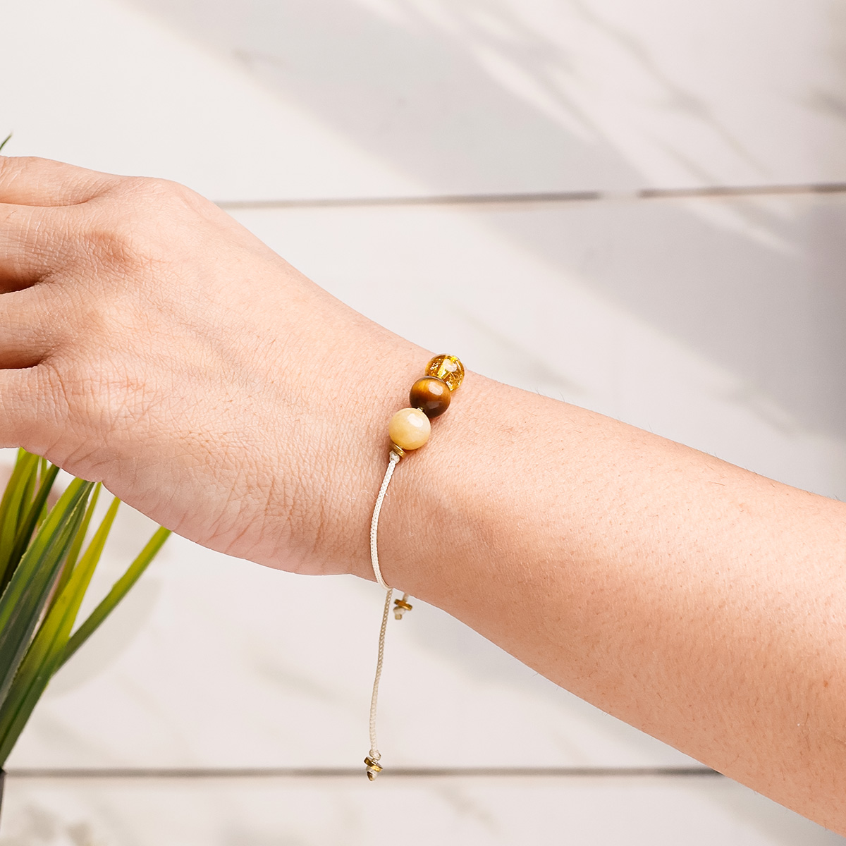 Confidence 3 Beads Thread Bracelet - Shubhanjali Store (3) confidence 3 beads thread bracelet