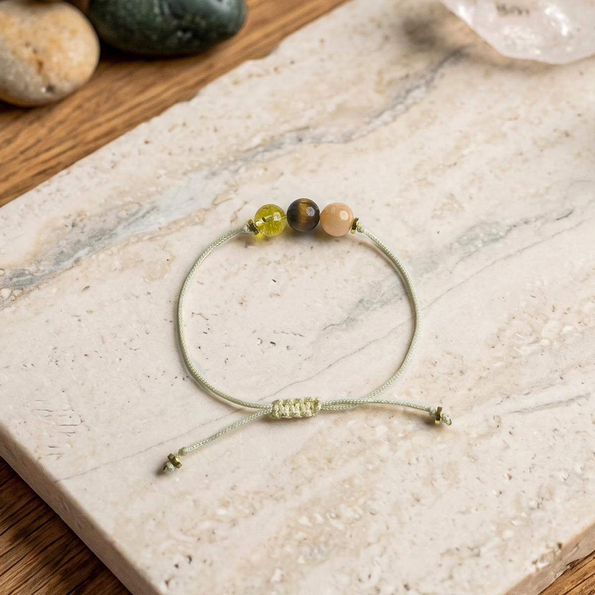 Confidence 3 Beads Thread Bracelet - Shubhanjali Store (4) confidence 3 beads thread bracelet