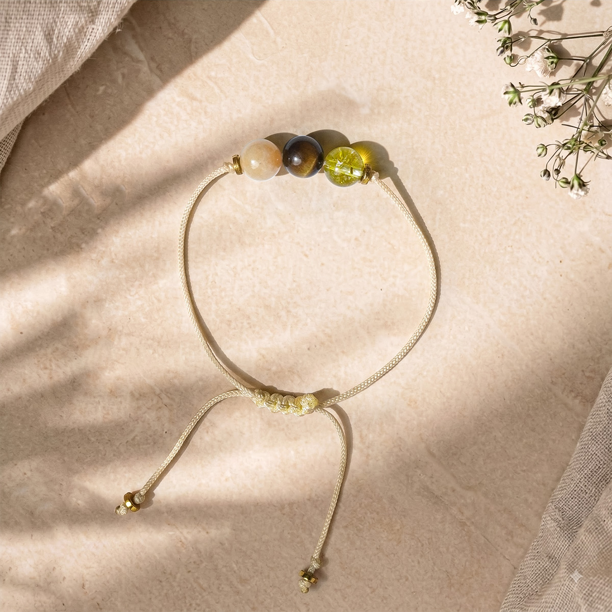Confidence 3 Beads Thread Bracelet - Shubhanjali Store (5) confidence 3 beads thread bracelet