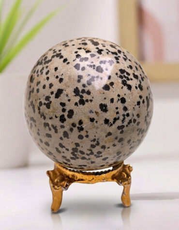 dalmation jasper sphere