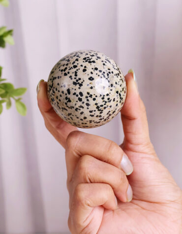 dalmation jasper sphere