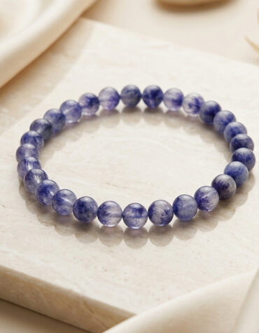 dumortierite bracelet