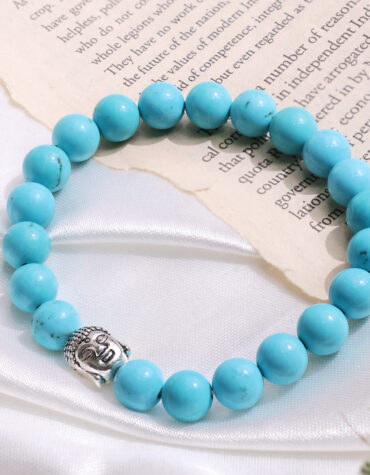 firoza buddha bracelet 8 mm