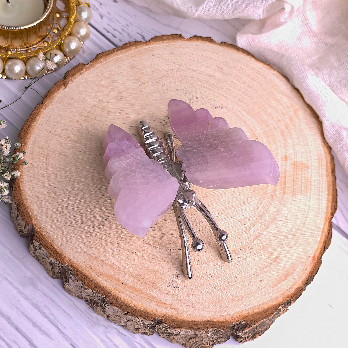 Fluorite Butterfly (2) fluorite butterfly
