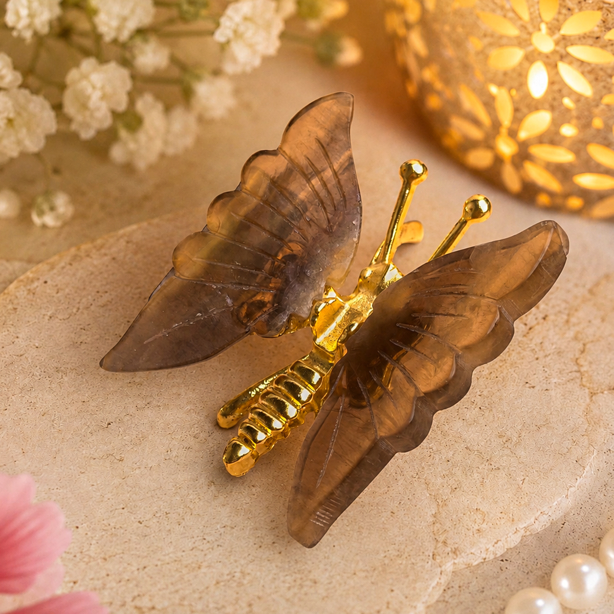 Fluorite Butterfly (3) fluorite butterfly