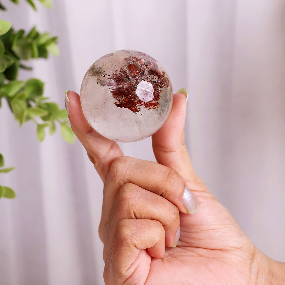 Garden Quartz Sphere (5) garden quartz sphere