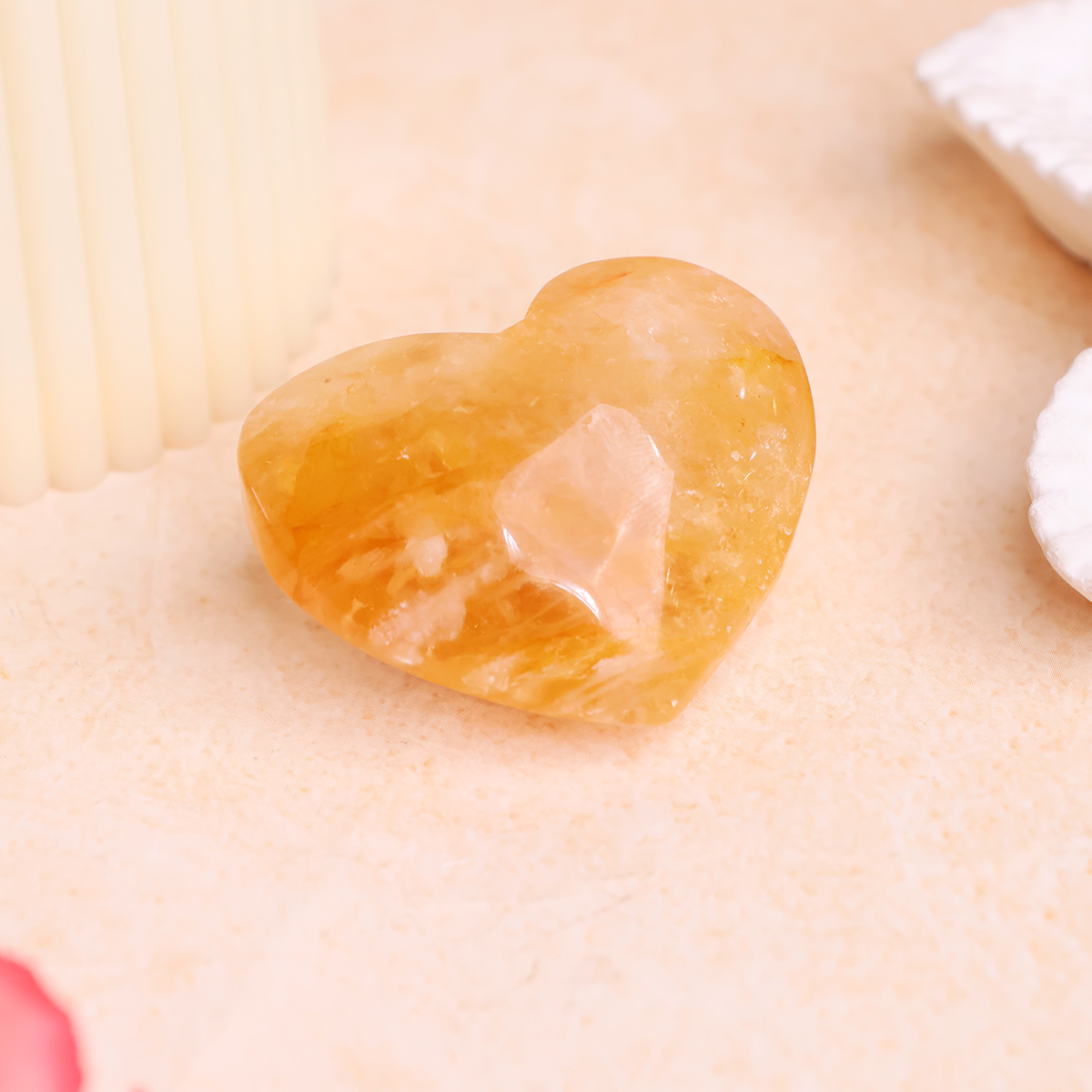 Golden Healer Quartz Heart-Shubhanjali Store (4) golden healer quartz heart