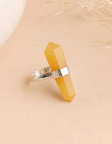 golden quartz terminator ring
