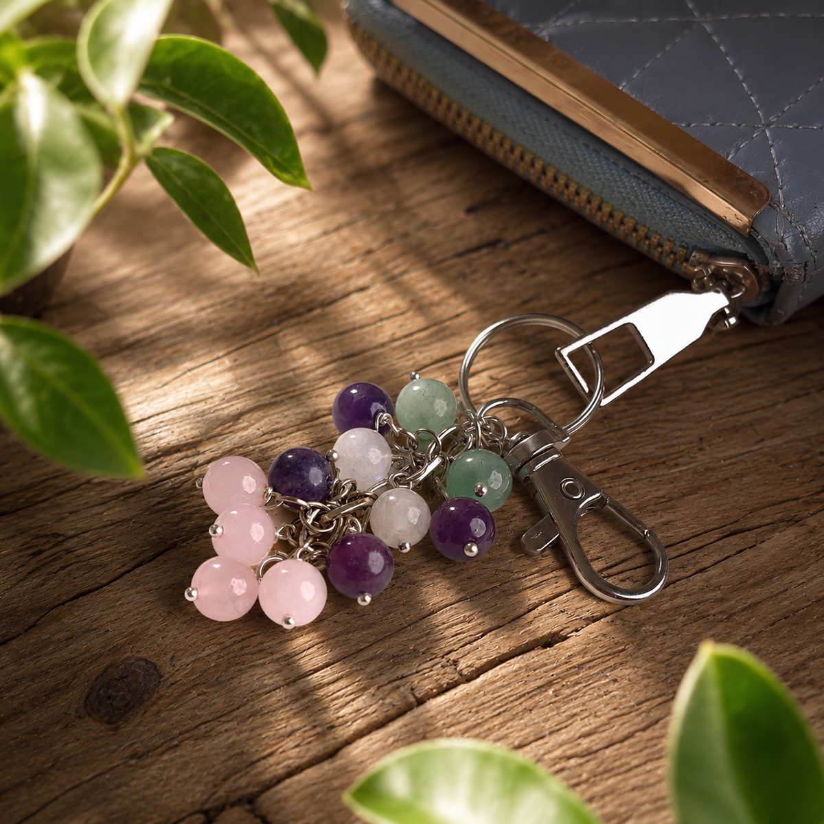 Gratitude, Relationships & Emotional Healing Keychain (5) gratitude, relationships & emotional healing keychain