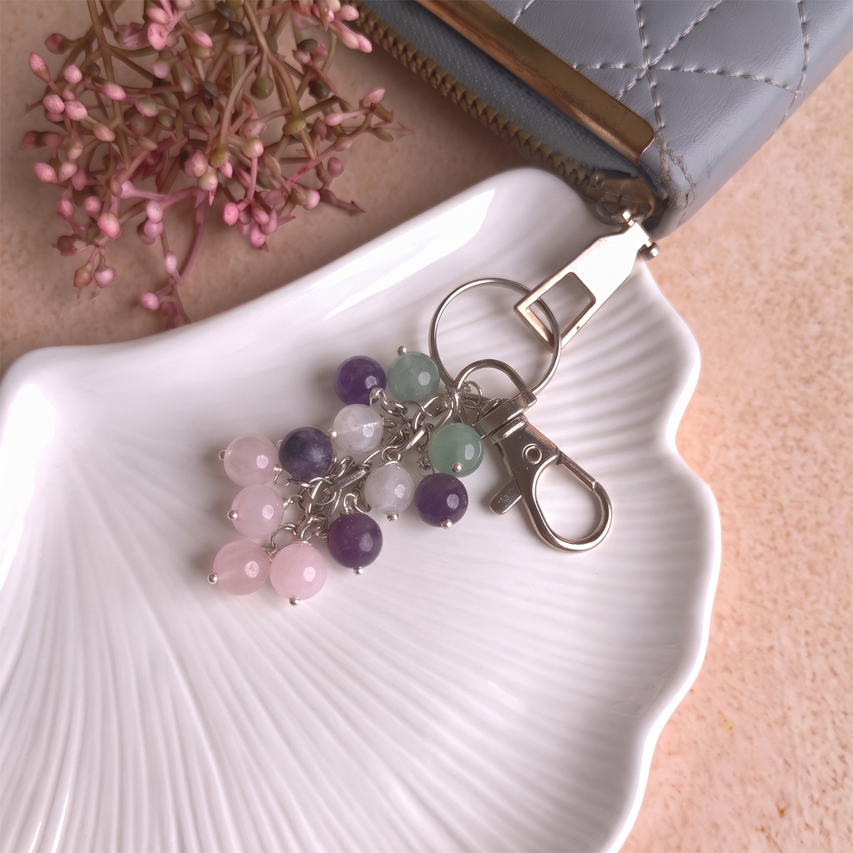 Gratitude, Relationships & Emotional Healing Keychain gratitude, relationships & emotional healing keychain
