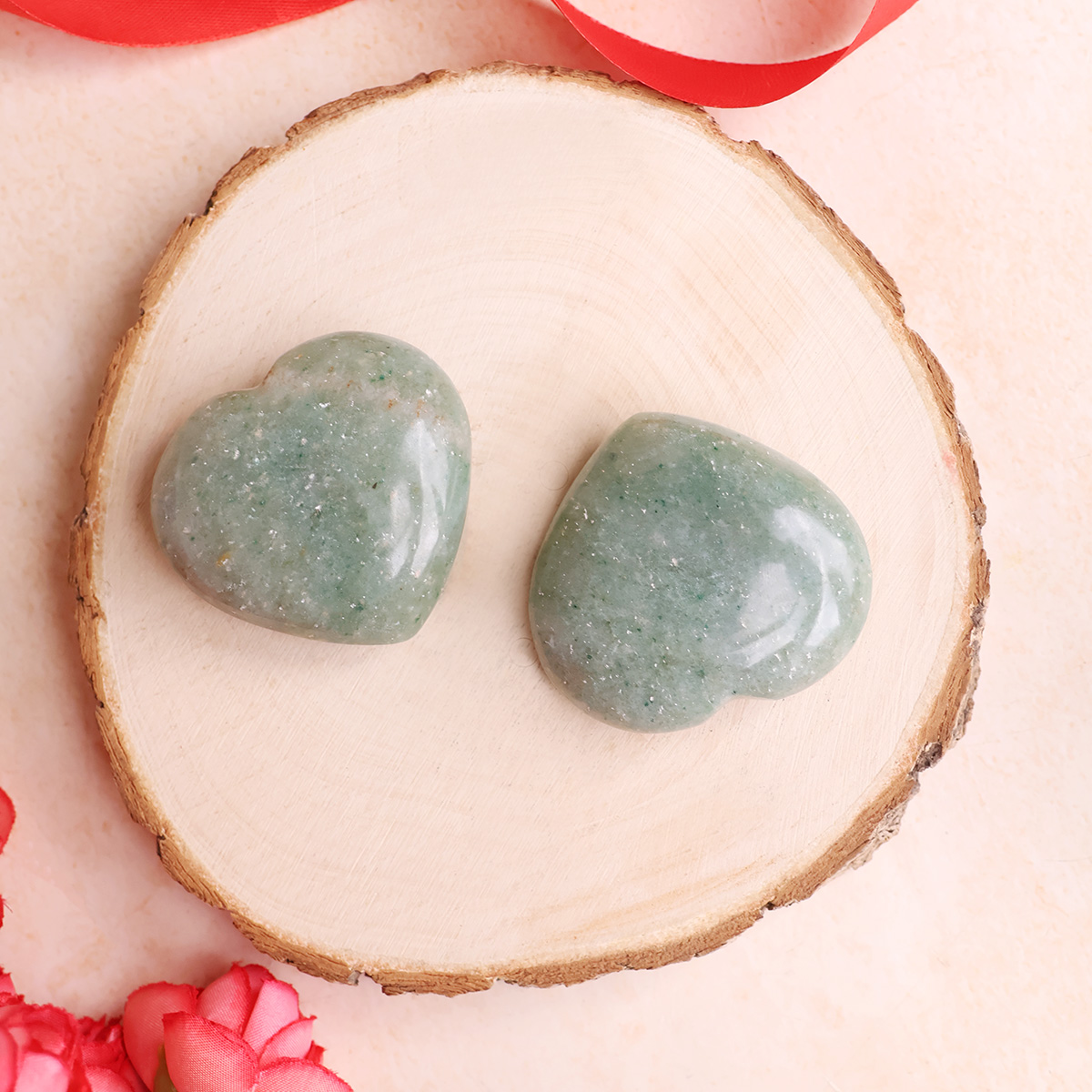 Green Aventurine Heart-Shubhanjali Store (1) green aventurine heart