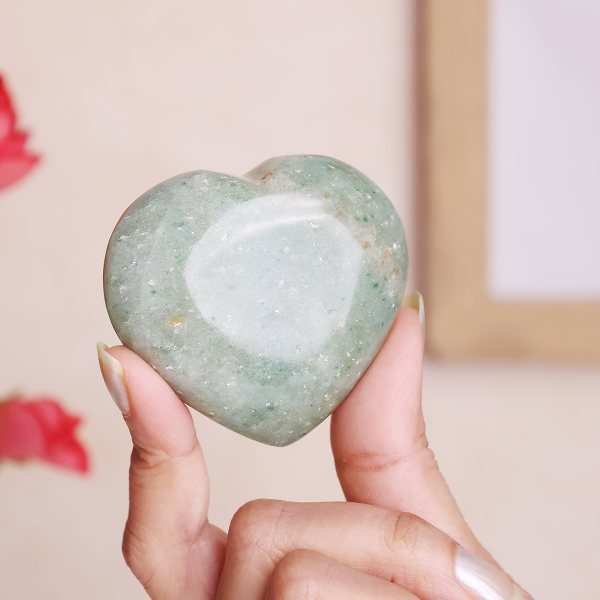 Green Aventurine Heart-Shubhanjali Store (4) green aventurine heart