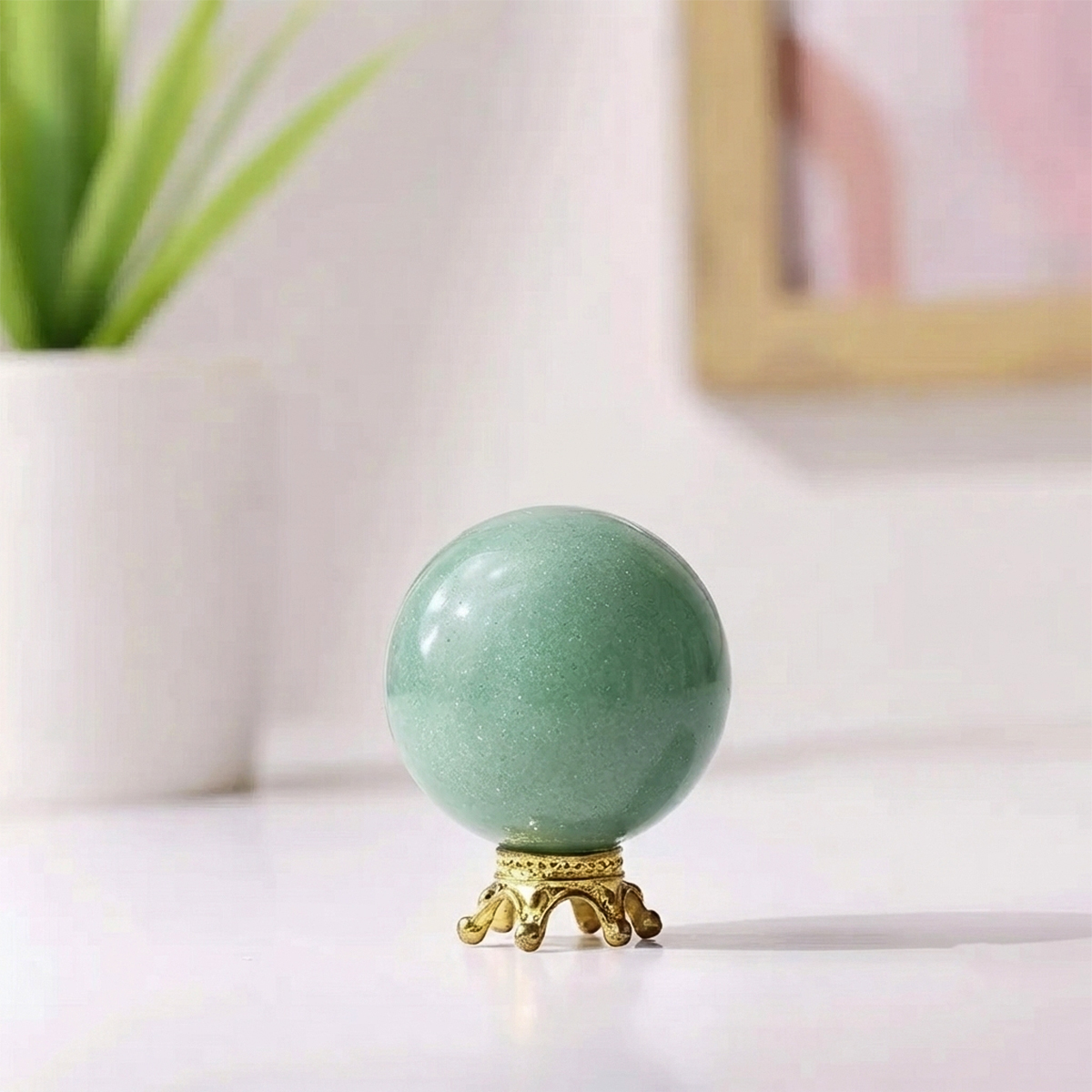 Green Aventurine Mini Ball HQ (2) green aventurine mini ball hq