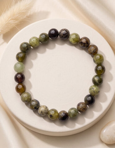 green garnet bracelet 8mm