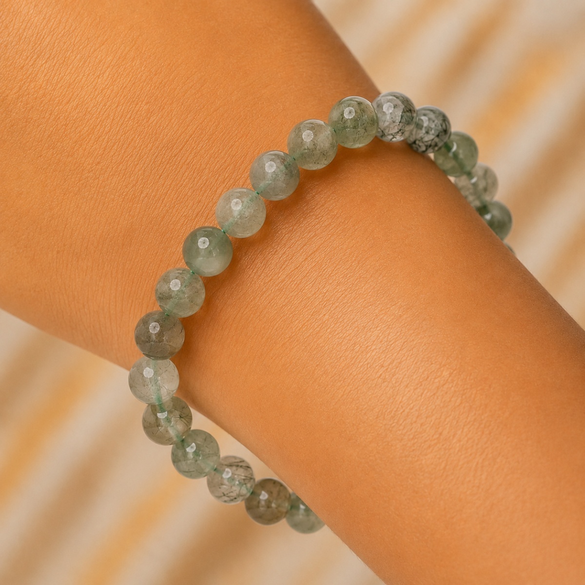 Green Rutile Bracelet-Shubhanjali Store (2) green rutile bracelet